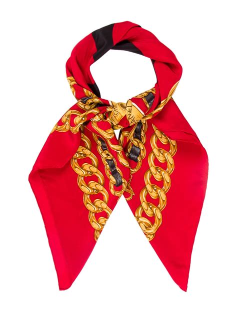 chanel scarf red|chanel price of women scarf.